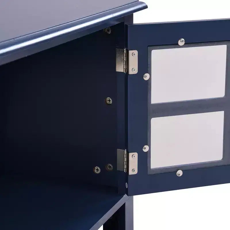 Mobile TV Moderno con Ante e Cassetti per TV da 60 pollici, Tavolo Porta TV in Legno con Ripiani per Soggiorno