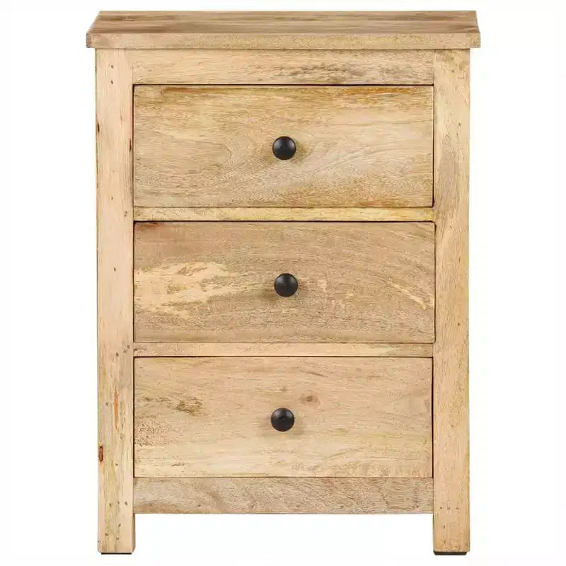 Comodino 17,7x13,8x23,6 Legno massello di mango
