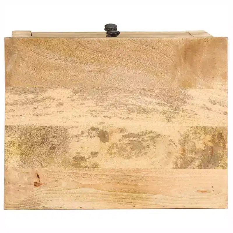 Comodino 17,7x13,8x23,6 Legno massello di mango