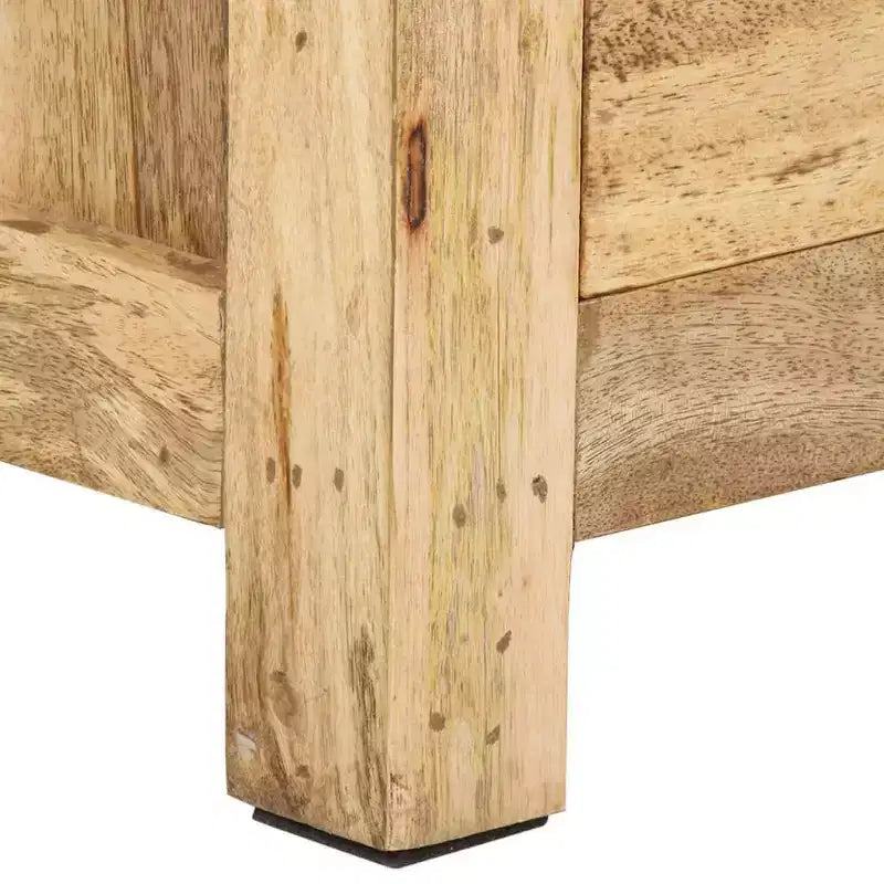 Comodino 17,7x13,8x23,6 Legno massello di mango