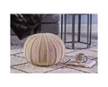 Okak Bean Bag Chair Knited Bean Bag Chairs Comfy Floor Chair with Foam Filler, Sofa Chair for Living Room, Bedroom, Beige