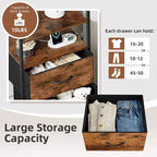 Cassettiera con 4 cassetti, dotata di piano d'appoggio in legno e specchiera, adatta per camere da letto e cucine, 41x29x83.5 cm