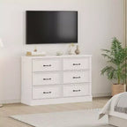Comodino Moderno con Cassetti, Mobile Contenitore Ideale per l'Organizzazione della Camera da Letto, Mobile Salvaspazio, Struttura in Legno Durevole