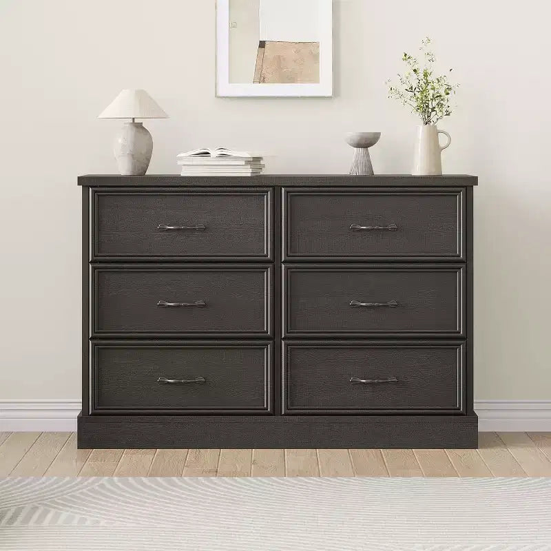 Comodino Moderno con Cassetti, Mobile Contenitore Ideale per l'Organizzazione della Camera da Letto, Mobile Salvaspazio, Struttura in Legno Durevole