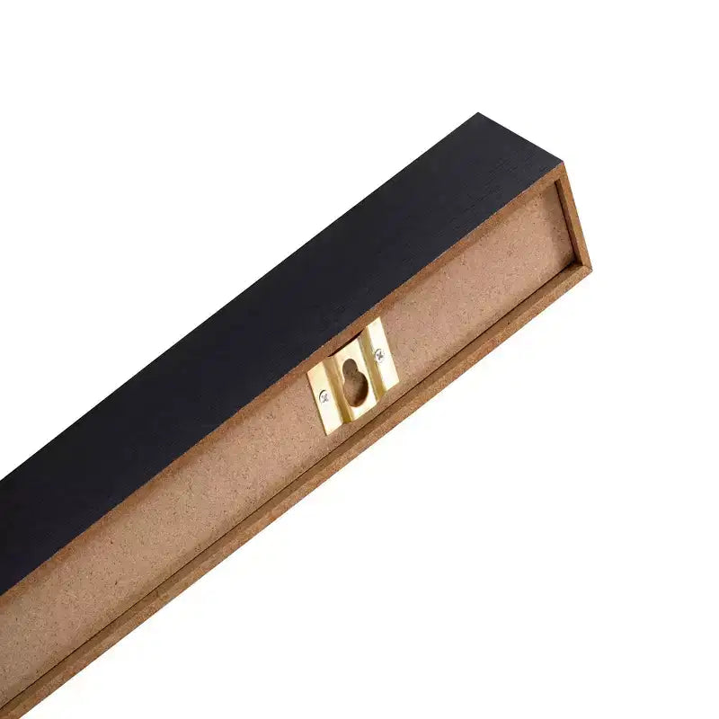 Mensola galleggiante a LED nera da 15,75 pollici con staffa invisibile per montaggio a parete in legno con LED integrato, perfetta per l'arredamento di bagno/camera da letto/cucina o come espositore per libri/piante