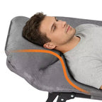 79 Letto Pieghevole Portatile con Cuscino, Brandina da Campeggio per Adulti con Supporto fino a 227 kg, Brandina da Tenda Leggera per Patio, Spiaggia, Interni ed Esterni