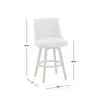 Set da pranzo 3 pezzi altezza bancone noce/grigio: legno di gomma, sgabelli imbottiti, imbottitura in schiuma