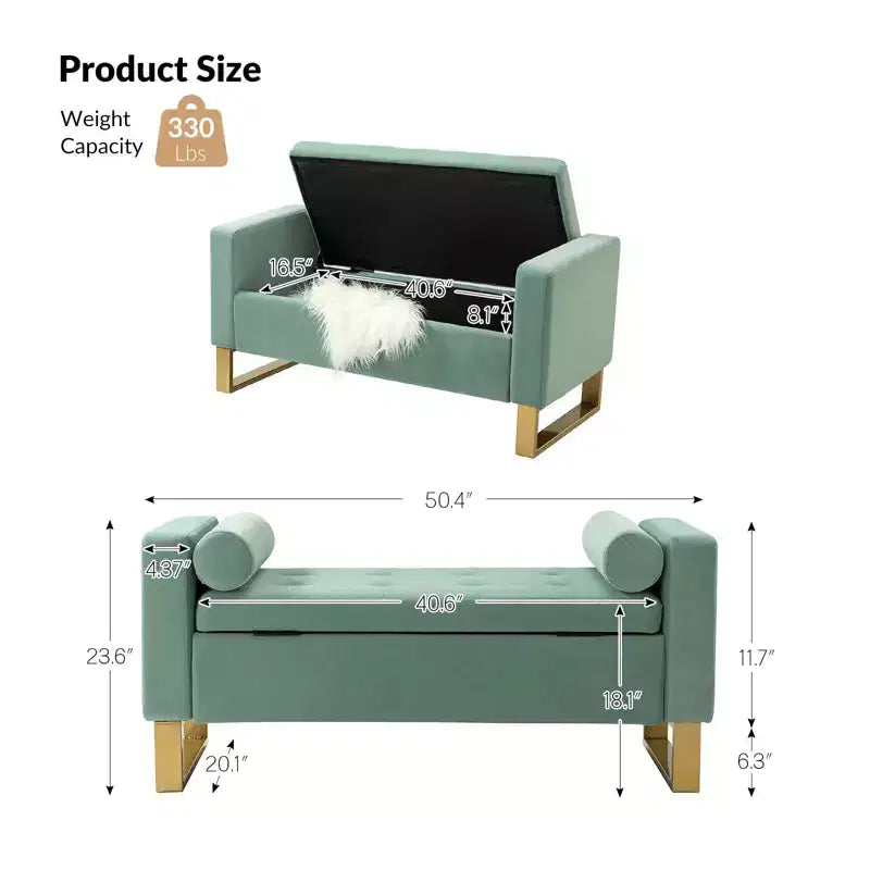 Panca Contenitore Larga 50.4 - SAGE