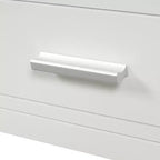 Letto a castello in legno Twin Over Twin con 4 cassetti, letto estraibile e scaletta