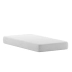 Materasso in memory foam certificato CertiPUR-US, infuso con carbone e gel rinfrescante al tè verde